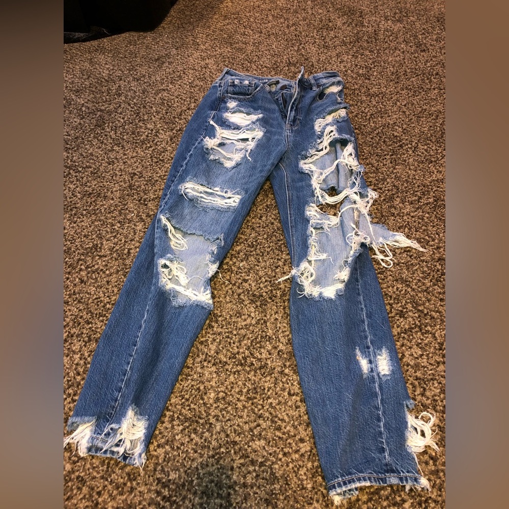 ae mom jeans